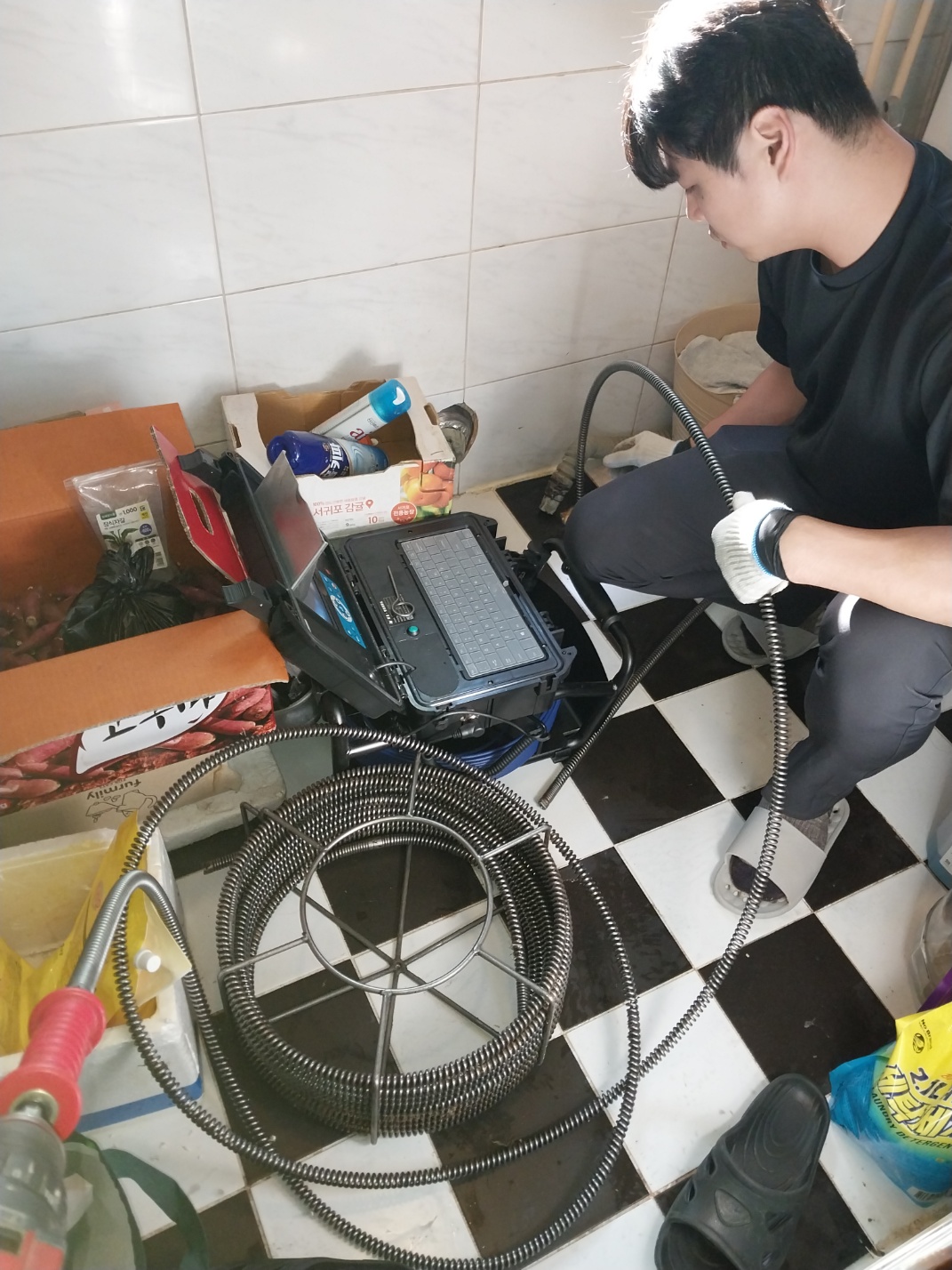 배관 내시경 검사