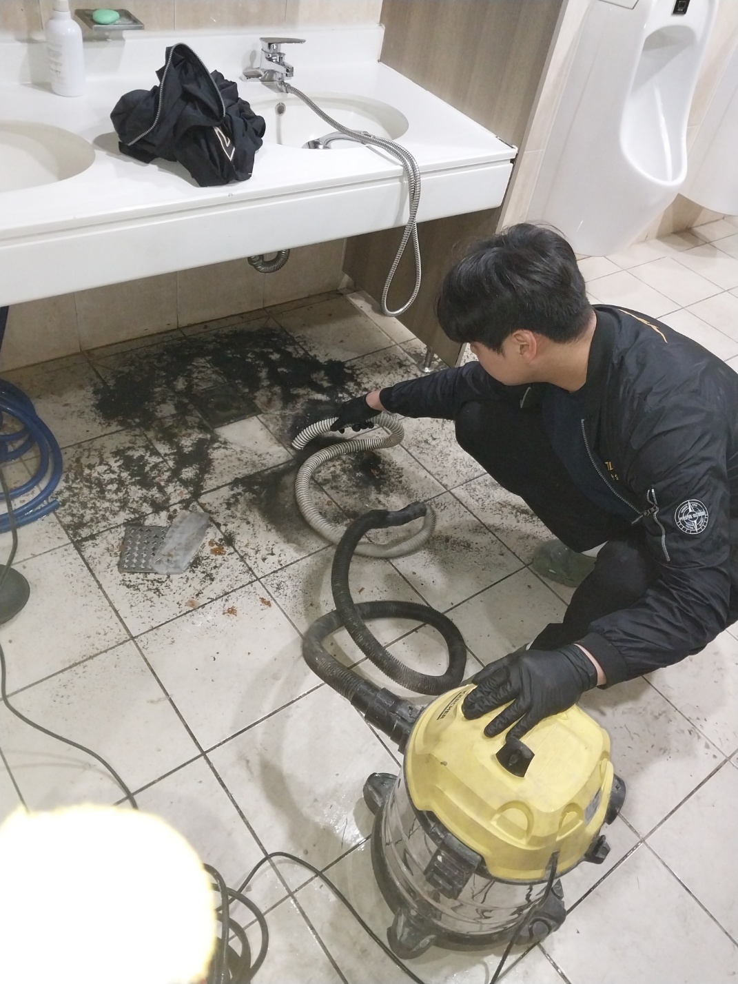 고압 세척 장비