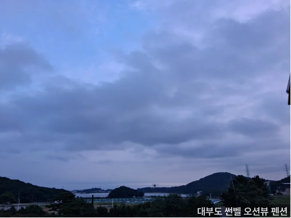 대부북동 처음 가는 펜션, 바다 보이는 썬벨 오션뷰 선택한 이유