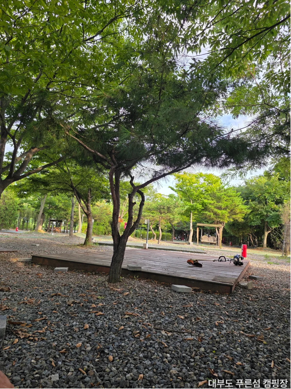 캠핑장 시설 또는 공간 모습