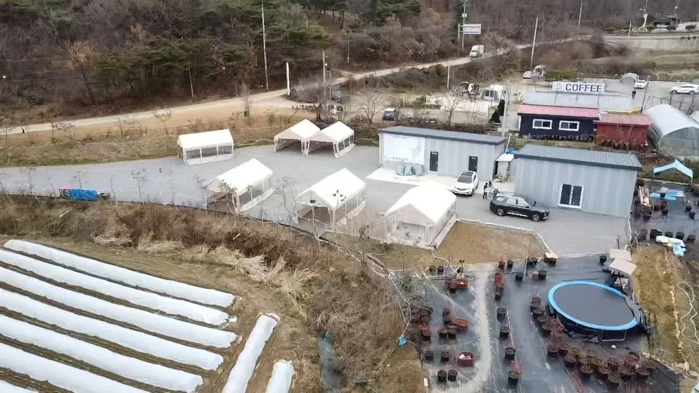 파주 자장캠핑장 — 경기 파주의 오토캠핑 전경