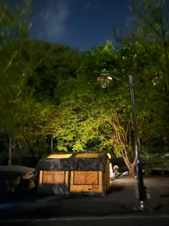 옥전캠핑장 — 충북 제천의 방갈로 · 오토캠핑 전경