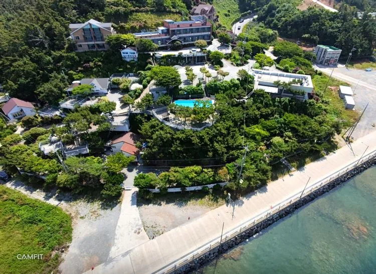 송도오토캠핑장 — 충남 태안의 오토캠핑 전경