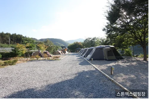 스톤엑스캠핑장 외관 - 홍천 캠핑장 추천