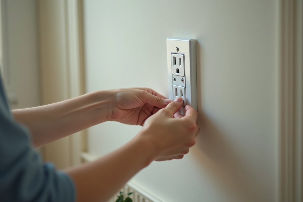 콘센트 손상이 벽면 화재로 번지는 과정