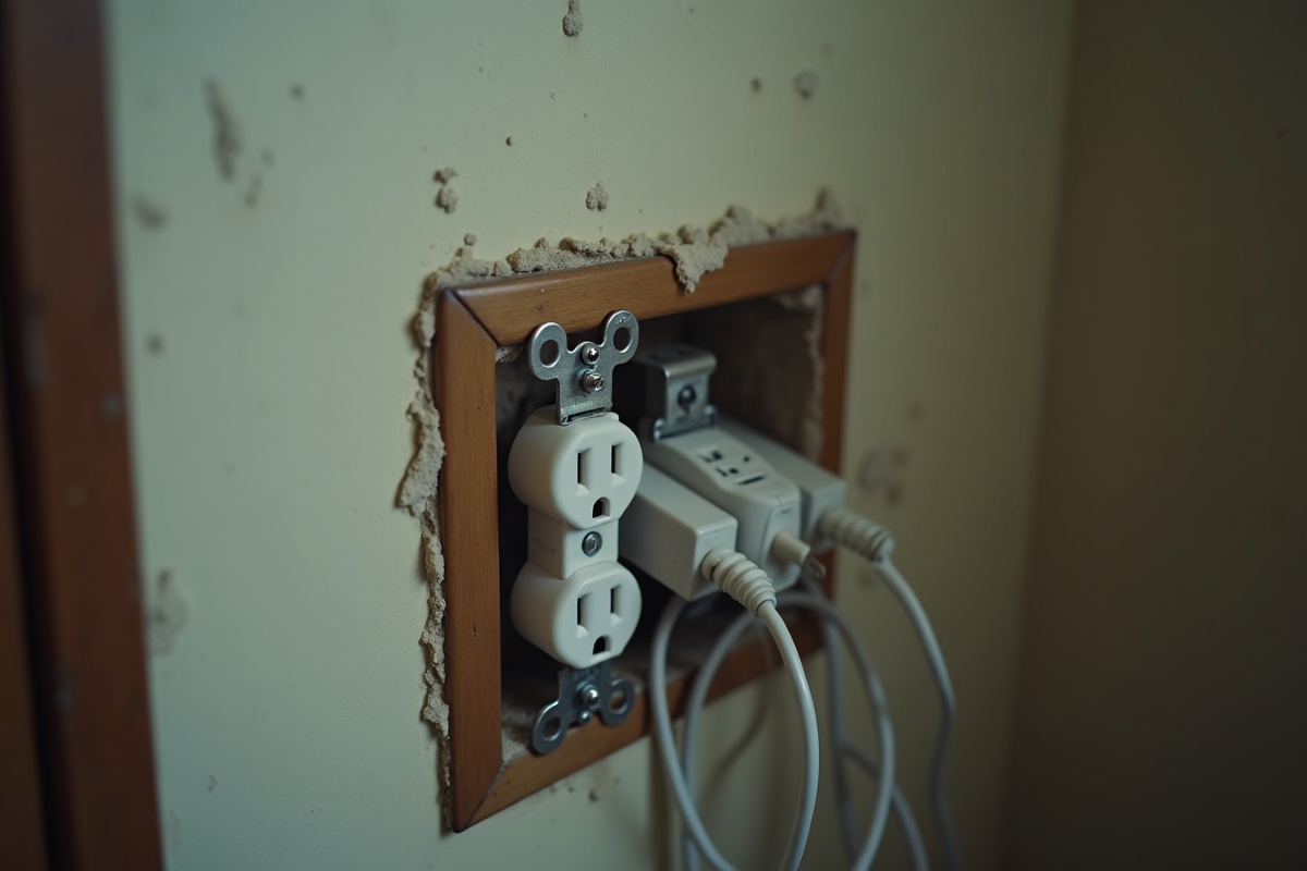 연남동 콘센트 불꽃 스파크 해결법 - 안전한 콘센트 교체 비용과 과정