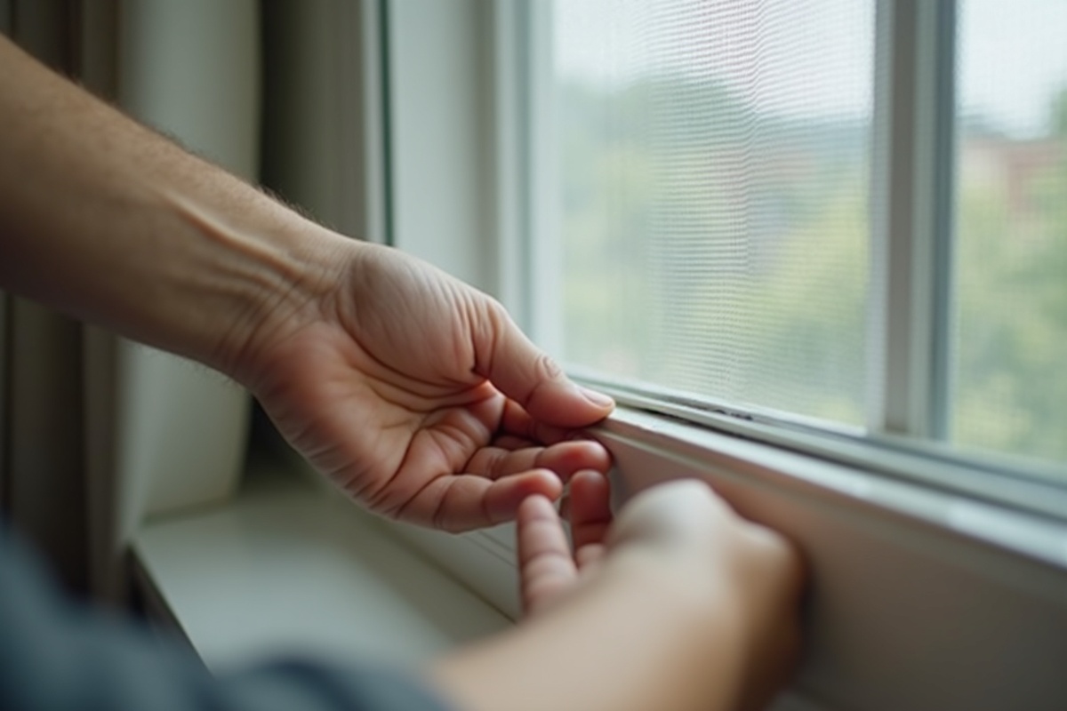 방범방충망 설치 개요