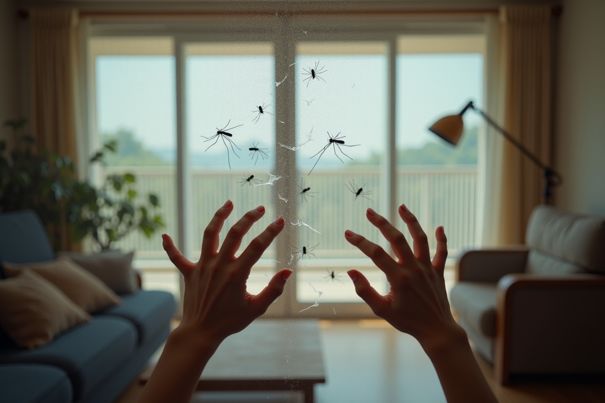 방충망 수리 주의사항