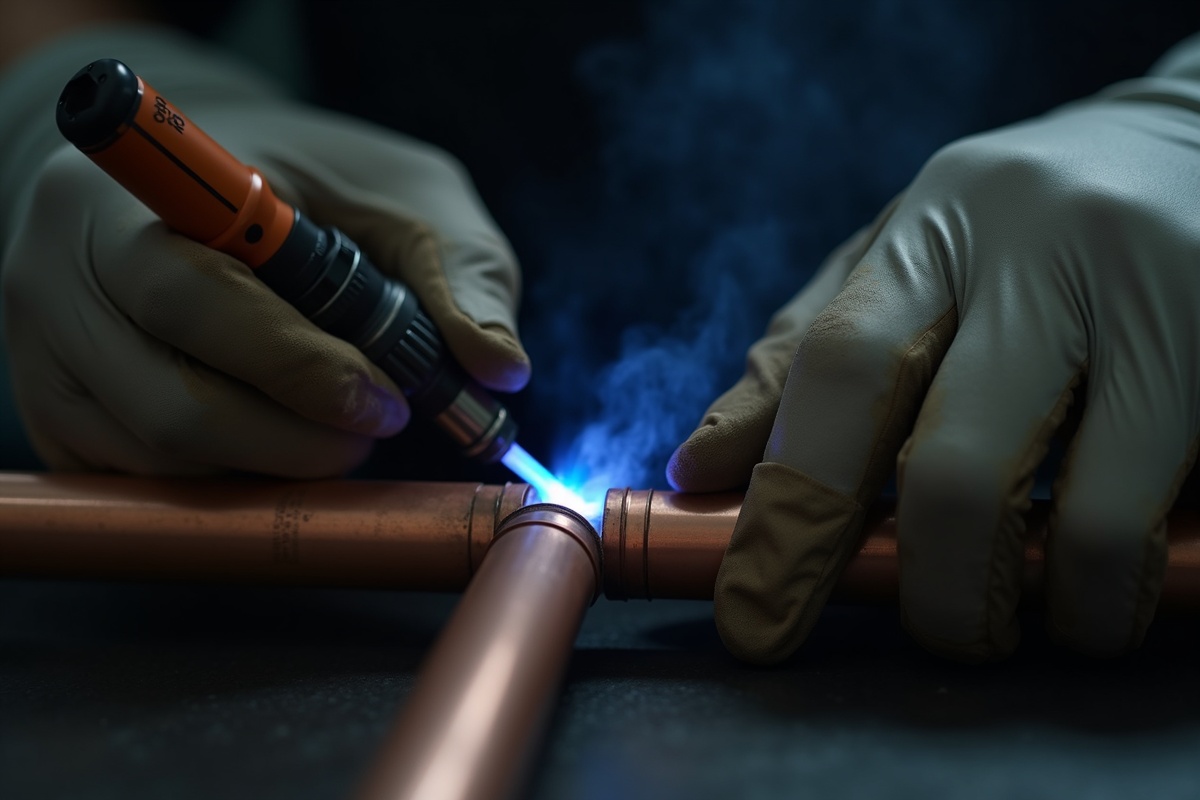 수도관 교체 시공 과정 이미지