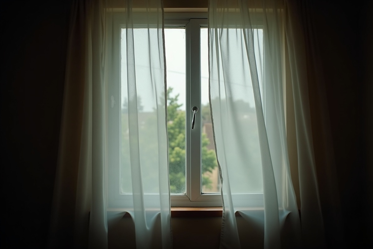 샤시 외풍 관련 전문 상담 모습