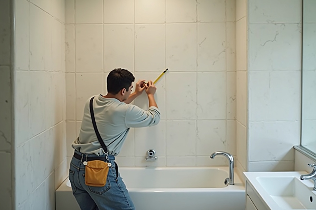 타일 깨짐 자가진단 과정