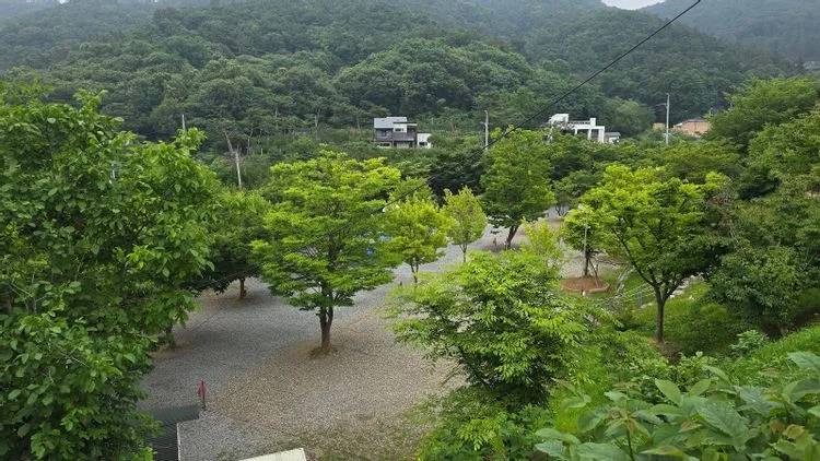 천안 캠핑장 주변 풍경