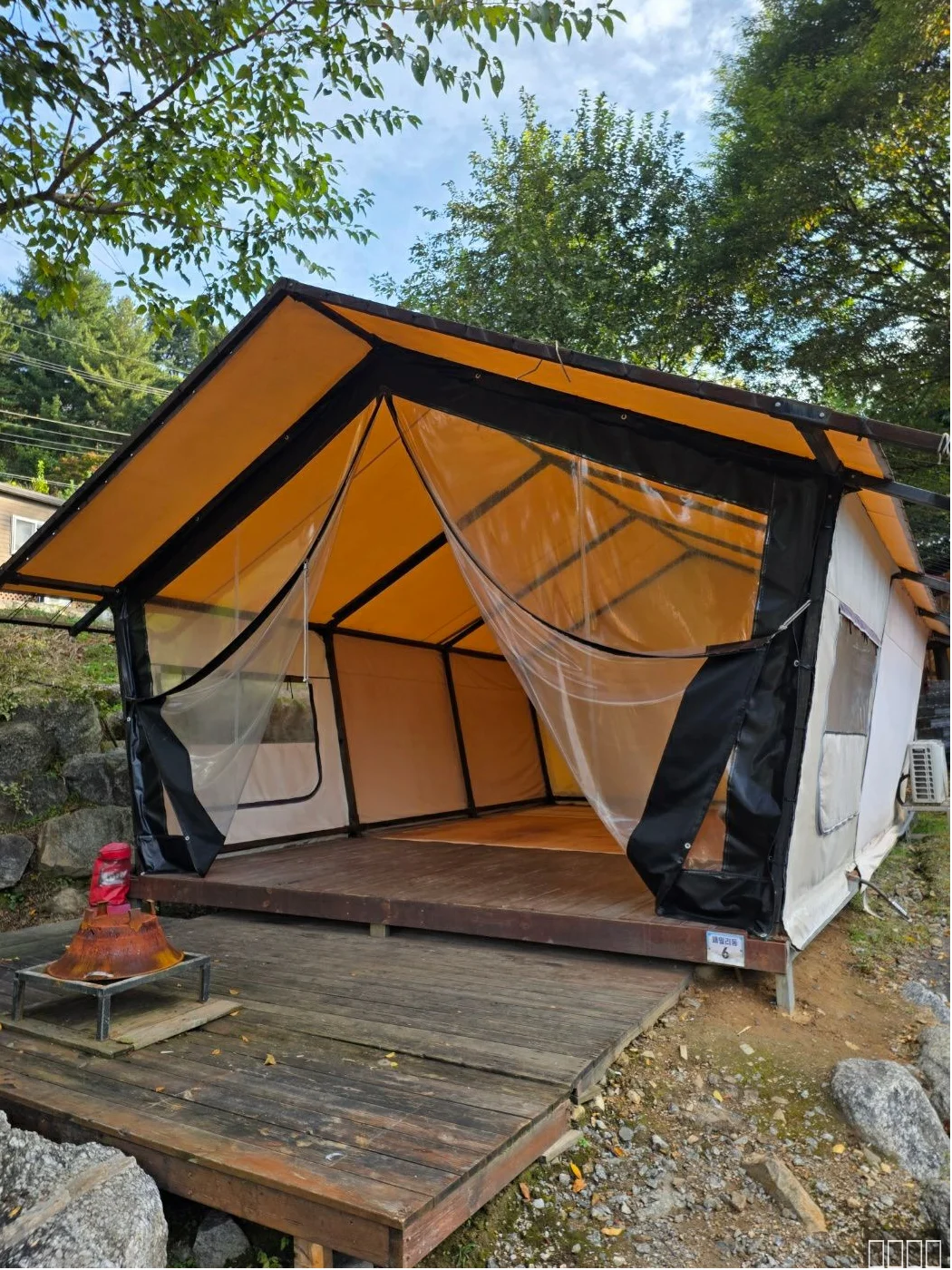 가평 캡틴캠핑 바베큐 시설